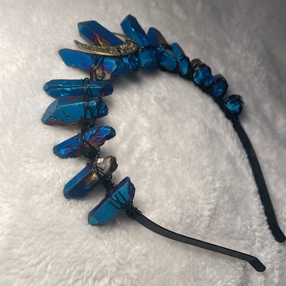 Moon crystal Headband for costume or fun - Picture 4 of 5